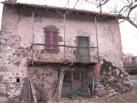 Ferme bloc, patrimoine remarquable à Miécaze sur la commune de Saint-Etienne-Cantalès